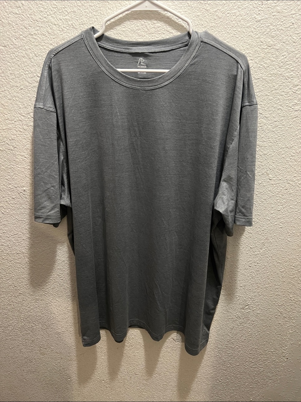 Rhoback Men's Gray Crew Short Sleeve Tee